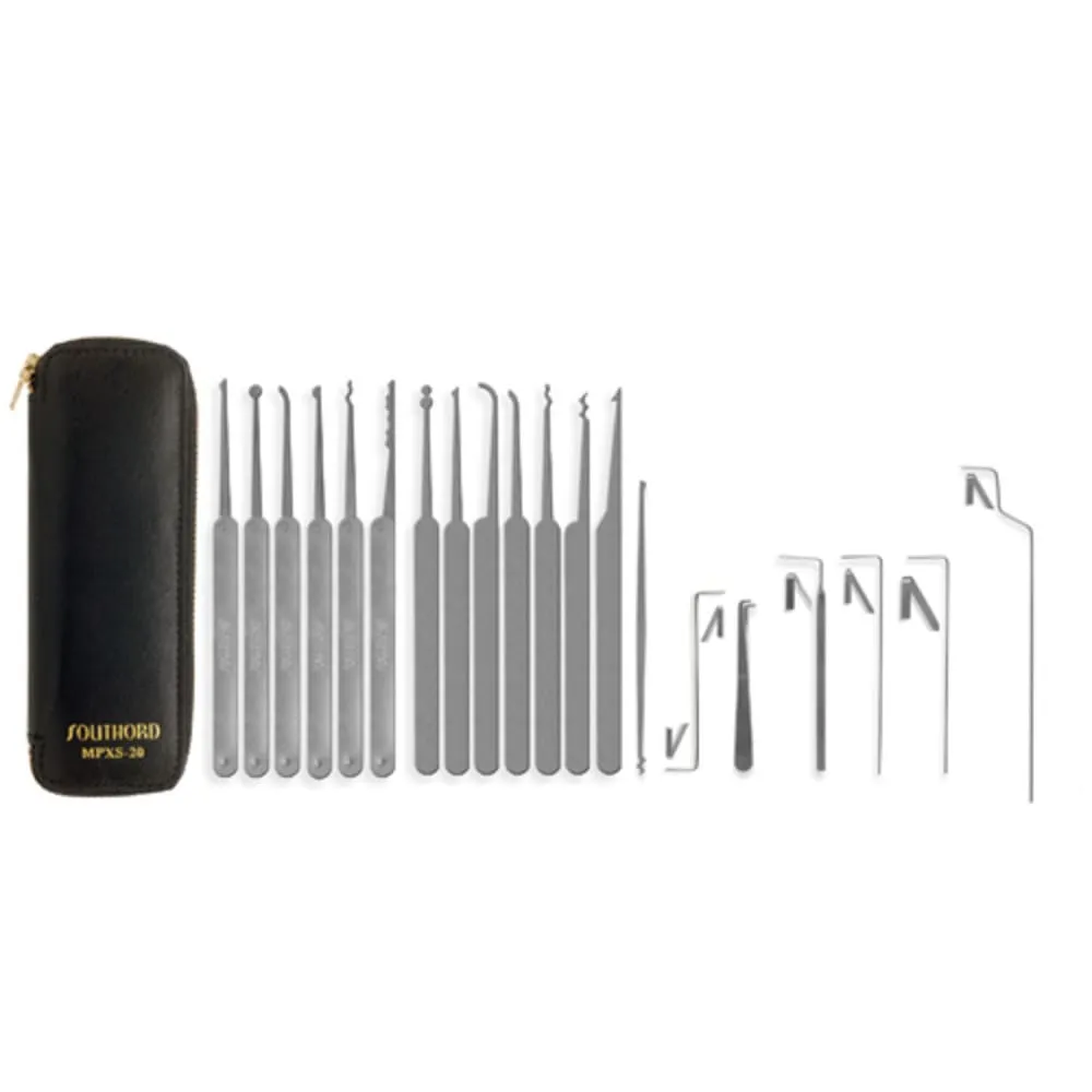 20 Piece Lock Pick Set