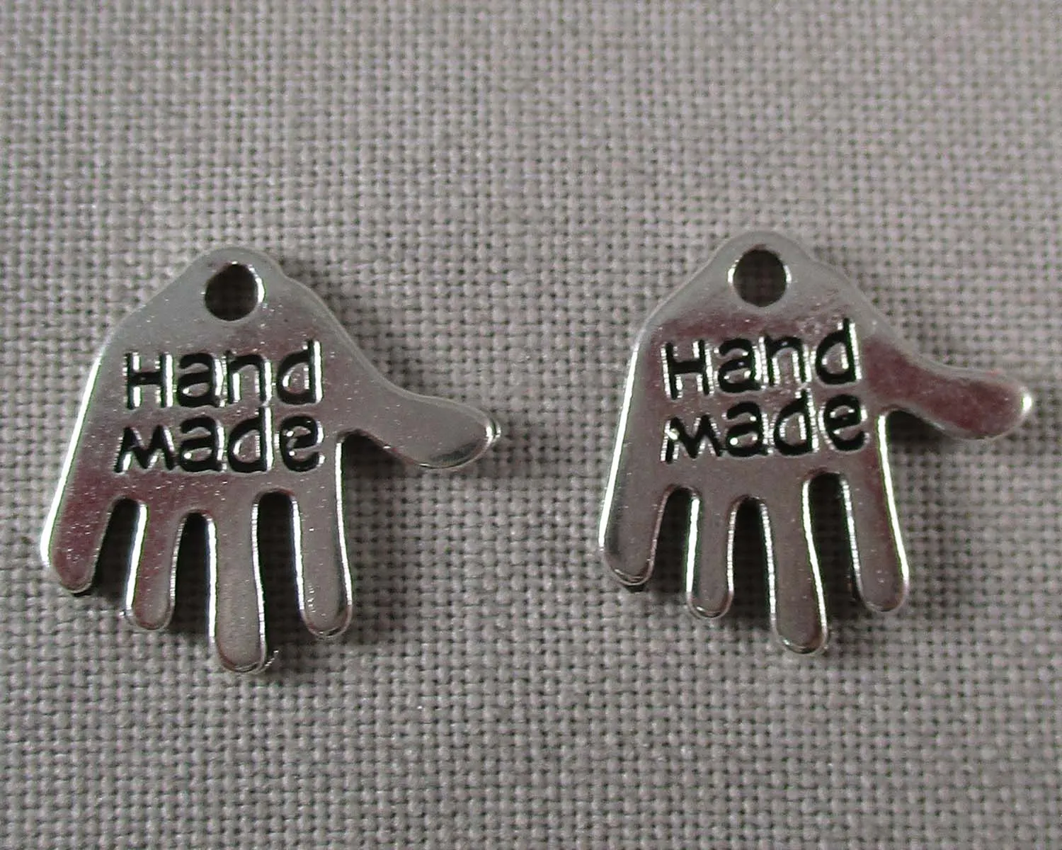 50% OFF!! "Handmade" Charm Silver Tone 26pcs (1842)