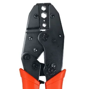 9" Hex Coax Crimping Tool - Ratchet Type