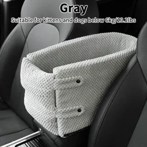 Car Pet Seat Gray Orange Pink