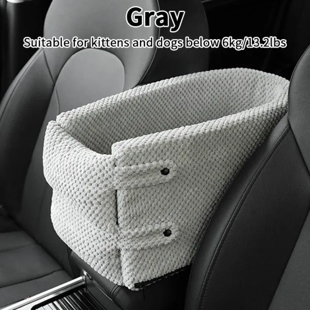 Car Pet Seat Gray Orange Pink