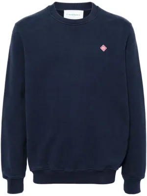 diamond-logo crew-neck sweatshirt