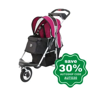 Ibiyaya - Turbo Pet Jogger with Air Filled Tires - Berry Black