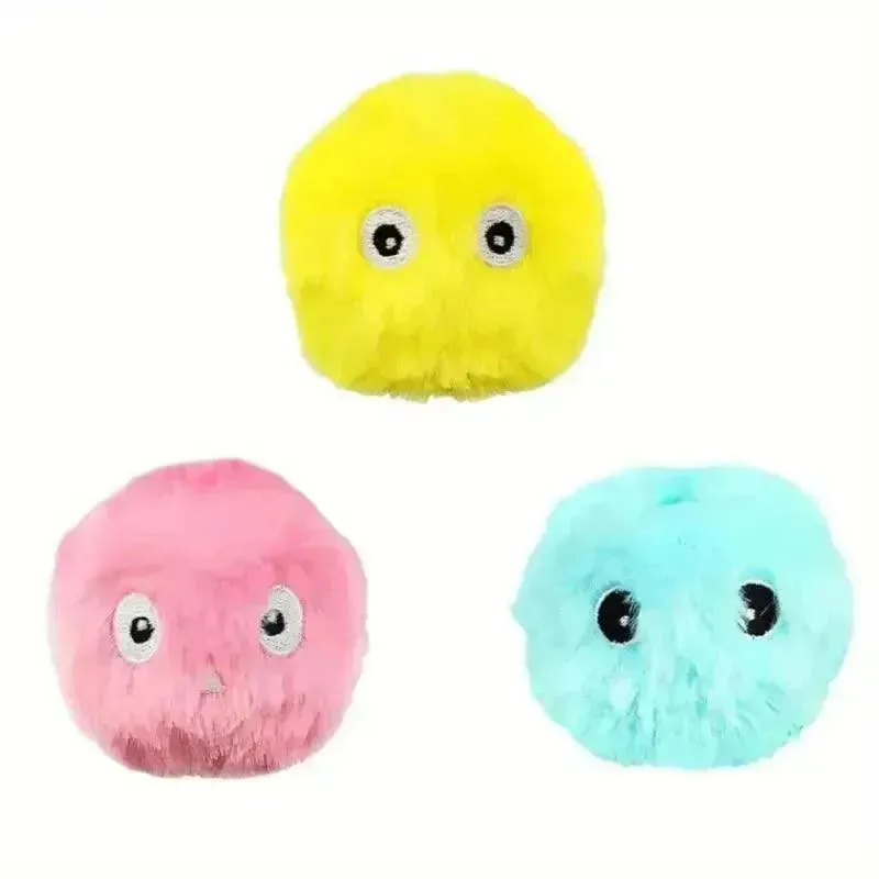 Interactive Chirping Cat Toy Balls