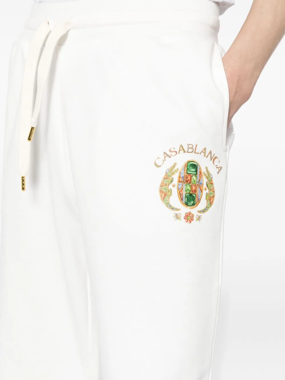 Joyaux D'Afrique Tennis Club organic cotton track pants