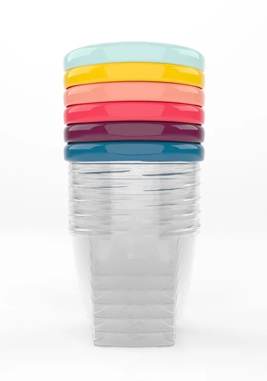 Leak Proof Baby bowls - 6 Pack