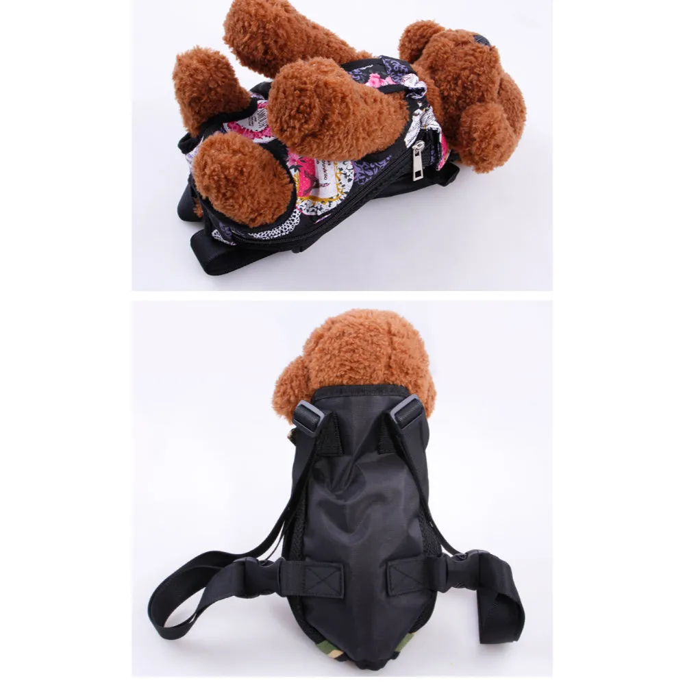 Leopard Dog Carrier Bagpacks