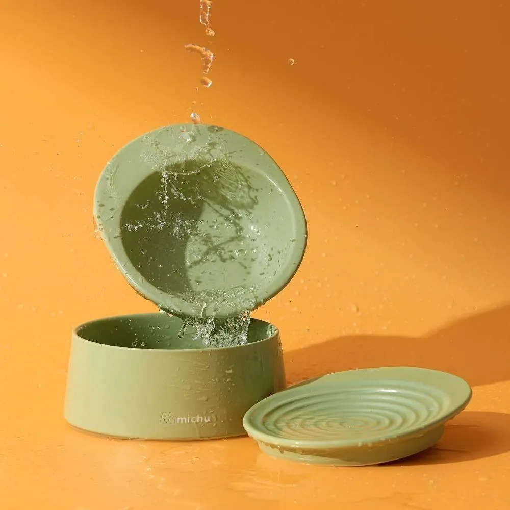 Michu Premium Ceramic Cat Bowl Set for Discerning Owners