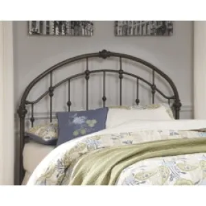 Nashburg Casual Master Bedroom Queen Metal Headboard