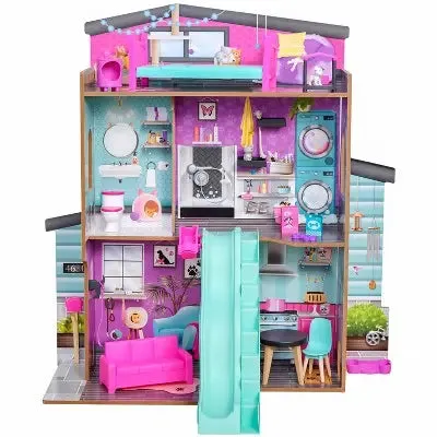 Open Box - KidKraft Purrfect Pet Wooden Dollhouse