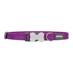 Red Dingo Dog Collar Purple S (12mm x 20-32cm)