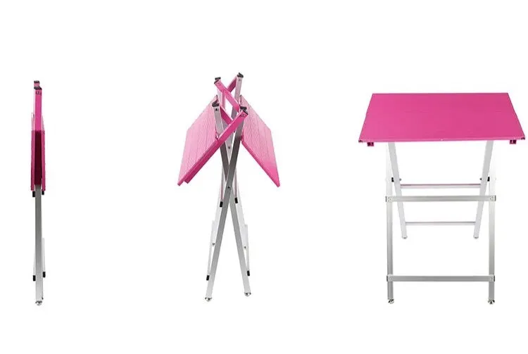 SOLD Out Aluminium Groomers Competition, Show ring-side portable grooming table 4 colours 2 sizes super lightweight foldable
