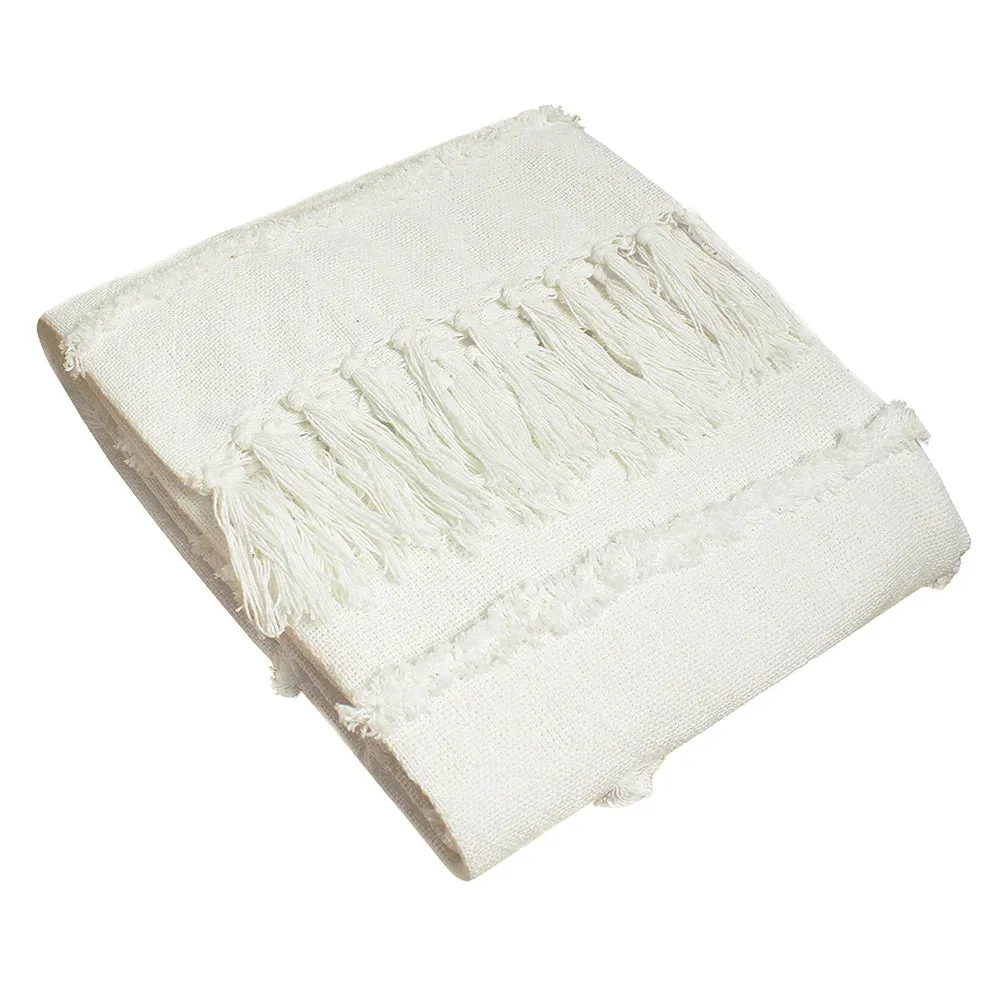 Tufted Tassel Throw / Blanket