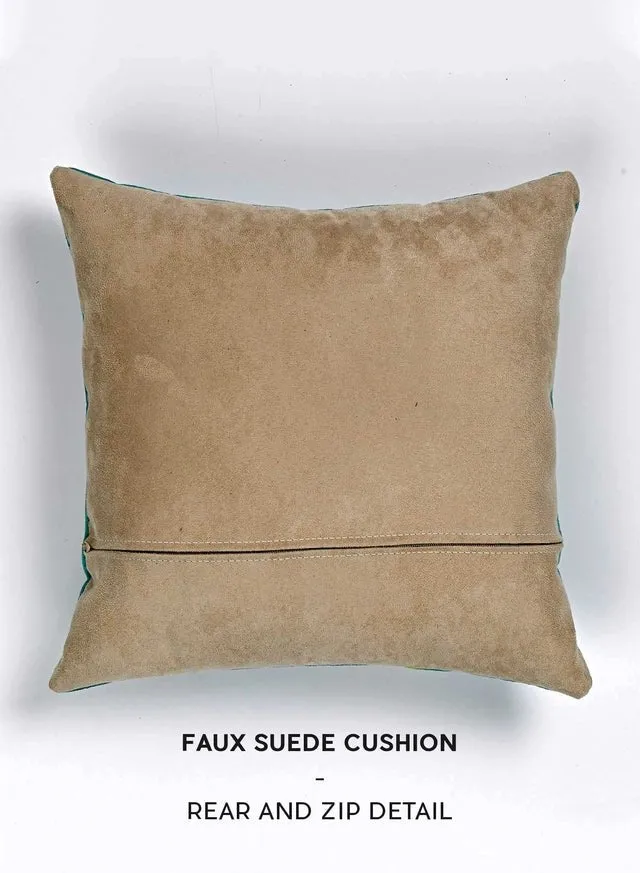 Vintage Mushroom Forest Pattern Cushion