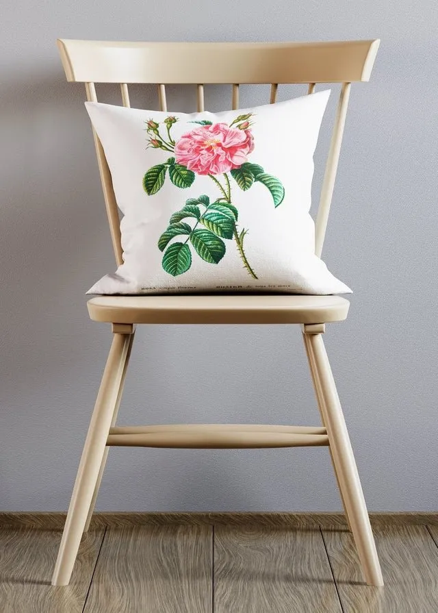 Vintage Thorny Rose Cushion