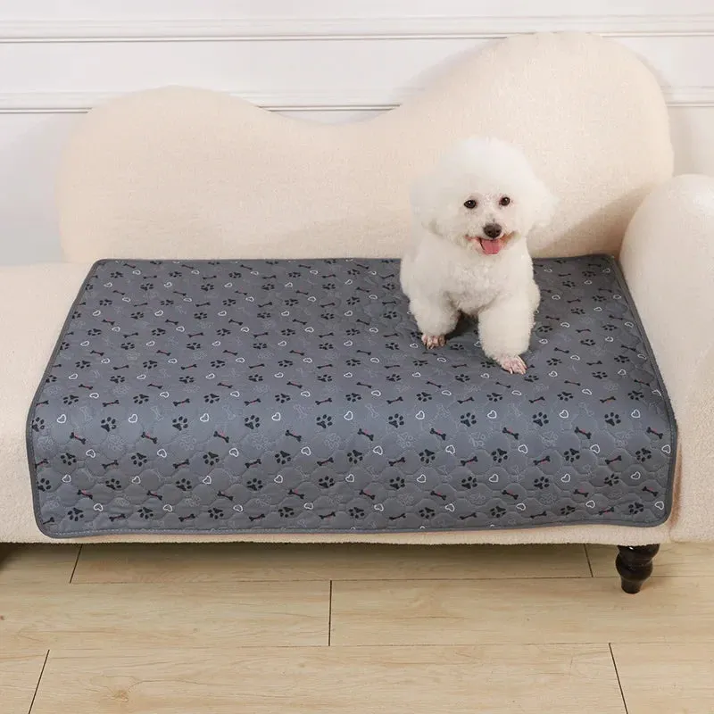 Washable and Reusable Dog Pee Pad - Multi-Use Training Mat for Pets