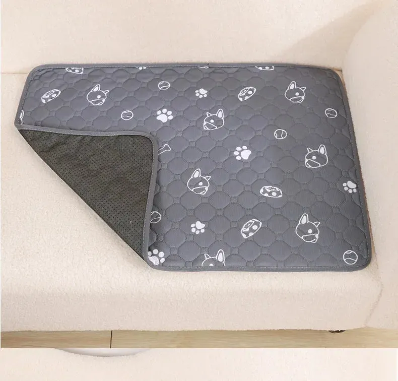 Washable and Reusable Dog Pee Pad - Multi-Use Training Mat for Pets