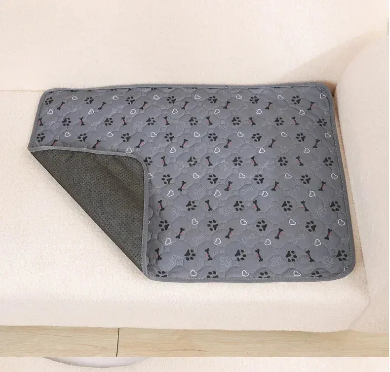 Washable and Reusable Dog Pee Pad - Multi-Use Training Mat for Pets