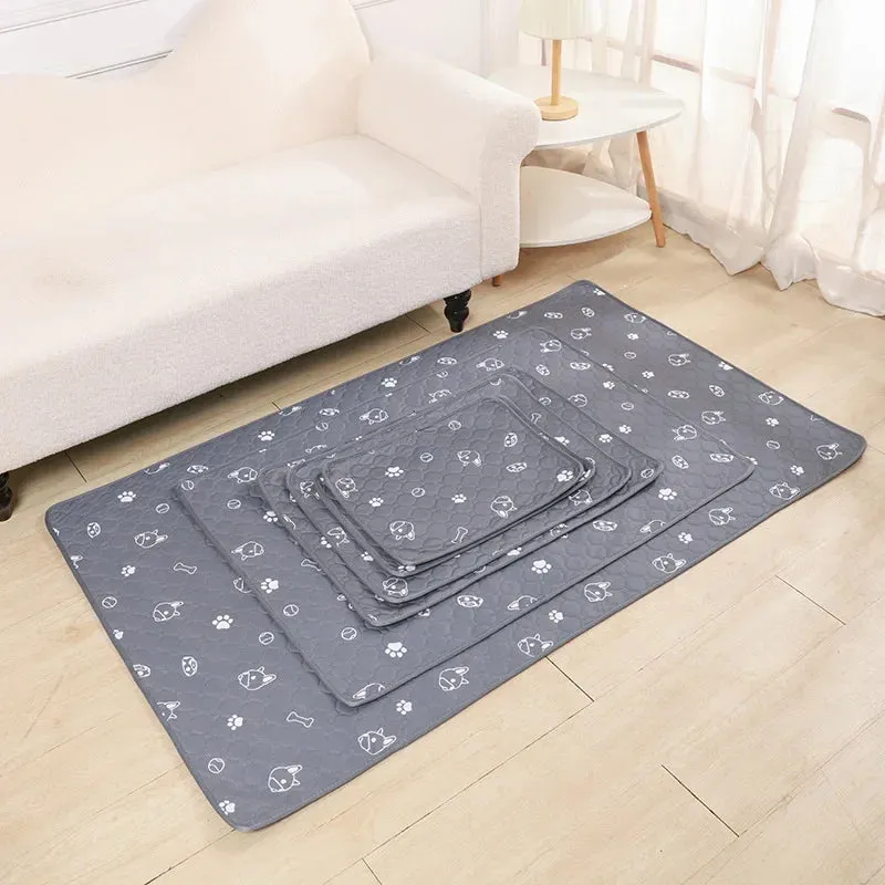 Washable and Reusable Dog Pee Pad - Multi-Use Training Mat for Pets