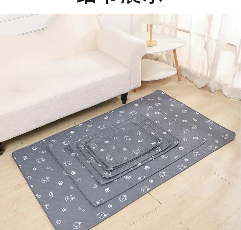 Washable and Reusable Dog Pee Pad - Multi-Use Training Mat for Pets