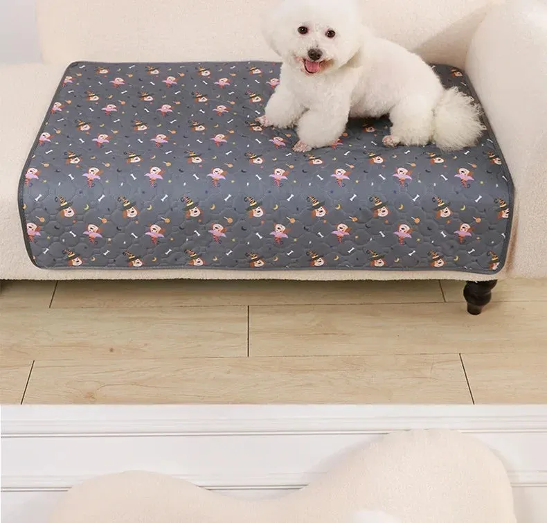 Washable and Reusable Dog Pee Pad - Multi-Use Training Mat for Pets