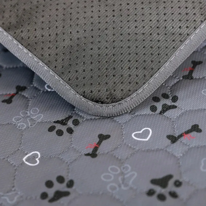 Washable and Reusable Dog Pee Pad - Multi-Use Training Mat for Pets