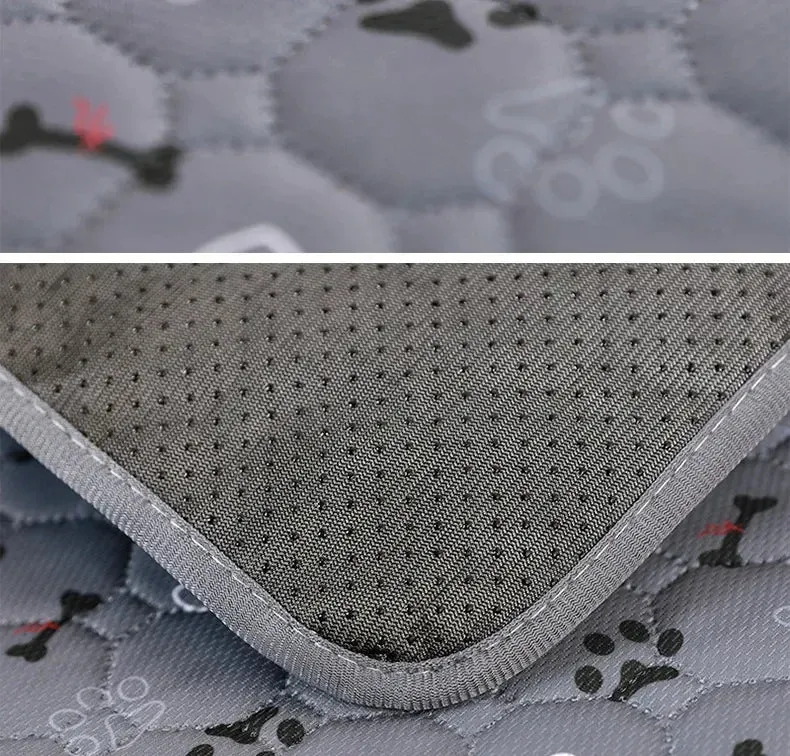 Washable and Reusable Dog Pee Pad - Multi-Use Training Mat for Pets