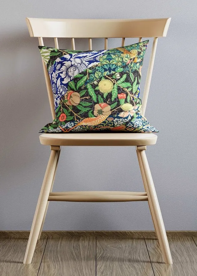 William Morris Prints Mashup Pattern Cushion