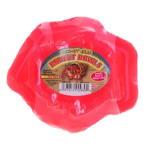 Zoo Med - Hermit Crab Water/Food Bowl Red (2pk)